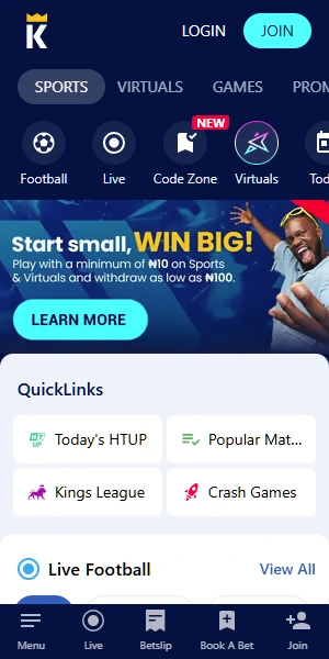 BetKing Kenya App Preview